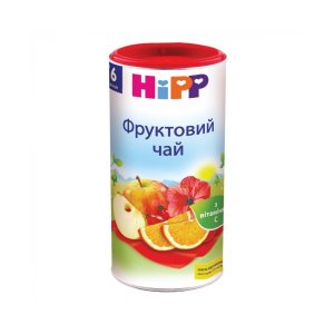 Дитячий чай HiPP фруктовий від 6 міс. 200 гр (9062300103899)