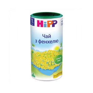 Дитячий чай HiPP з фенхеля, від 0 міс. 200 гр (9062300107781)